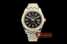 Rolex Datejust II DJ2 41mm Jub Flt YG/SS Black Stick BP Swiss 28