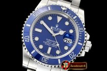 Rolex Submariner 116619 SS/SS Blue KSF A2836