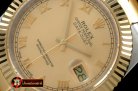 R2DJ0190D - SS/YG Oyster Fluted Gold Roman Asian Eta 2836-2