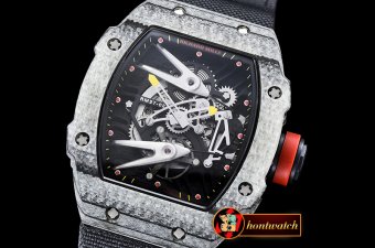 Richard Mille RM027 Rafael Nadal Limited Ed FC/NY Black Miyota 9