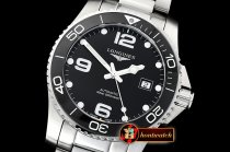 Longines HydroConquest Mens SS/SS Black ZF Asia 2824
