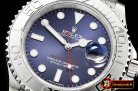 Rolex YachtMaster Mens 116622 904L SS/SS Blue GMF Asia 3135