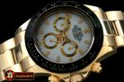 Replica Rolex Daytona 116528 YG/YG White Stk A-7750 Sec@6