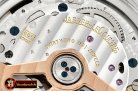 Jaeger Le Coultre Master Calendar Moonphase SS/LE Blue OMF MY9015 Mod