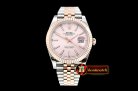 Rolex Datejust II 41mm Jub Flt Wrap RG/SS Rose Stick BP Swiss 2836