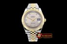 Rolex Datejust II DJ2 41mm Jub Flt YG/SS Light Grey Diams BP A32