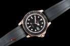 Rolex Yachtmaster YM 116655 40mm 18K Wrp RG/RU Black BP Ult Swis