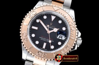 Rolex YachtMaster 116623 40mm RG/SS Black BP Ult A3135 Mod