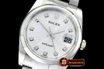 Rolex Datejust Man DJ 116234 Smt 904L Oyst SS/SS Silv Diam DJF V2 A2824