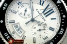 CAR0326A - Calibre de Cartier D-Chrono SS/RU White OS20