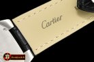Cartier Balon Bleu Mens 42mm SS/LE White JF MY9015 Mod