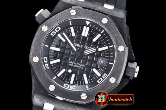 AP0378B - Royal Oak Diver FC/RU Black/Black JHF A2813 Mod3120