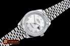 Rolex Datejust II DJ2 41mm Jub Flt SS/SS Silv Wht Roman BP A3235