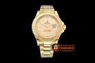 Replica Rolex YachtMaster Mens YG/YG Wrapped Gold BP Swiss 2836