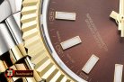 Rolex Datejust II DJ2 41mm Jub Flt YG/SS Brown Stk BP A3235 Mod