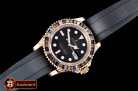 Rolex YachtMaster 40 116695SATS RG/RU Black BP Asia 3135