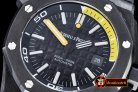 AP0378A - Royal Oak Diver FC/RU Black/Yellow JHF A2813 Mod3120