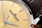 Jaeger Le Coultre Master Ultra Thin Date SS/LE Gold ZF 1:1 MY9015 Mod
