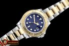 Rolex YachtMaster 116613 40mm 904L YG/SS Blue GMF A3135
