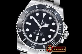 Rolex Submariner 114060 SS/SS Black BP Ult A3130 Mod