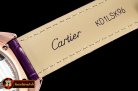 Cartier Cle De Cartier Tourb Diams RG/LE Purp White Asia HW
