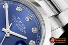 Rolex Datejust DJ2 41mm Oyt Smt SS/SS Blue Diam BP Asia 2813