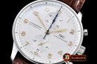 IWC Portuguese Chrono SS/LE Wht/Gold ZF A-7750