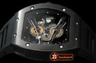 RM066B - Bubba Watson Tourbillon PVD/RU Black Swiss Qtz