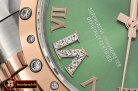 Rolex Datejust Midsize 31mm Diam Bez RG/SS Green Diam BP A2836