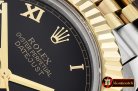 Rolex Datejust II DJ2 41mm Jub Flt YG/SS Black Roman BP A3235