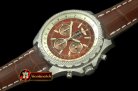 Replica Breitling Bentley 6.75 Big Date SS/LE Brown A-7750