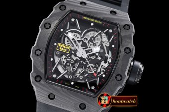 Richard Mille RM035-02 Rafael Nadal Blk FC/VRU Blk/Blk C Miyota