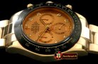 Replica Rolex Daytona 116528 YG/YG Gold Diam A-7750 Sec@6