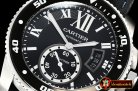 Cartier Calibre De Cartier Diver SS/NY/RU Black JF Asia 2824