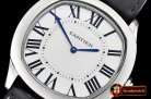 Cartier Drive De Cartier Extra-Flat SS/LE White Jap Qtz