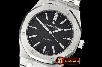 Audemars Piguet Royal Oak 15400 SS/SS Black JF V2 MY9015 Mod 3120