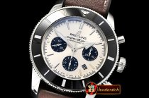 Breitling Superocean Heritage II B01 44 SS/LE/RU White A7750