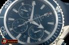 OMG0374B - Planet Ocean 45.5 Chrono SS/RU Blue 7753