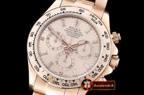 Rolex Daytona RG Diam Baug RG/RG Rose Gold BP A7750