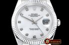 Rolex Datejust II DJ2 41mm Oyt Flt SS/SS Wht MOP Diam BP Asia 2813