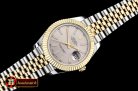 Rolex Datejust II DJ2 41mm Jub Flt YG/SS Light Grey Stk BP A3235