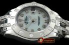 Replica Rolex 12-Diam Bez SS MOP Wht/Diam S-2671
