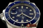 Replica Rolex Submariner 116619LB Blue SS Sub A-2836