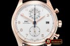 IWC Portugieser Chronograph Classic RG/LE Wht YLF A7750