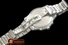 GU033A - G-Timeless Men Chrono SS/SS White Swiss Qtz