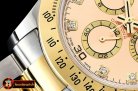 Rolex Daytona 116523 YG/SS Gold Diam OMF A7750 Mod