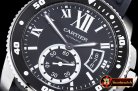 Cartier De Calibre Diver SS/RU Black MY8205