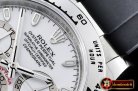 Rolex Daytona 116509 SS/RU Wht/Stk OMF A4130 Mod