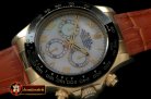 Replica Rolex Daytona 116528 YG/LE M-Wht Roman A-7750 Sec@6