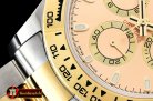 Rolex Daytona 116523 YG/SS Gold Stk OMF A7750 Mod